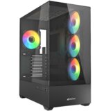 Kućište SHARKOON gaming, AK6 RGB Black ATX, ventilator 4x120mm | Eponuda.ba
