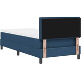  s opruga kutije s uzglavljem Plava 100 x 200 cm tkanina | shoptok.hr