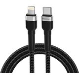 Wozinsky Kabel za iPhone USB-C - Lightning PD 30W 2m črn, (21831652) | Shoptok.si