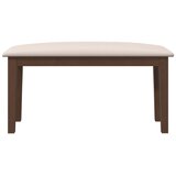  Klupa 90 cm smeđa puna drvena guma | Eponuda.com