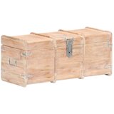  Škrinja za pohranu 90 x 40 x 40 cm od masivnog bagremovog drva | shoptok.hr