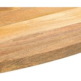 Stolna ploča 140 x 50 x 3 8 cm ovalna od masivnog drva manga | shoptok.hr
