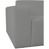 Scandic Siva kutna garnitura od bouclé tkanine (s desnim kutom) Roxy – | shoptok.hr