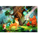  Samoljepljiva foto tapeta - Bear and Friends 245x175 | shoptok.hr