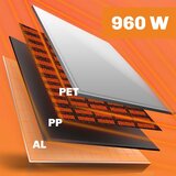  Infracrveni grijač snage 960 W s WiFi upravljanjem putem aplikacije | shoptok.hr