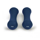 ModernHome bučice za vježbanje neopren 2x2kg tamnoplave | shoptok.hr