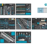 Komplet alata za motorna vozila 242-dijelni set 0-2500-163/242