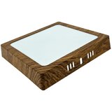  LED plafonsko svetlo BLOCK LED/12W/230V 4200K 16,3x16,3 cm braon | Eponuda.com