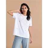 Sinsay ženska majica kratkih rukava s vezom 8303J-00X | shoptok.hr