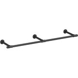 Songmics Stensko obešalo za oblačila 30,4 x 170 x 7 cm črna, HSR104B01 | Shoptok.si
