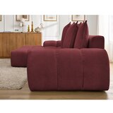 Bobochic Paris Bordo sklopiva/s prostorom za odlaganje kutna garnitura od šenila (s lijevim kutom/s ležaljkom) Everest – | shoptok.hr