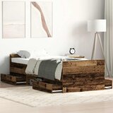 vidaXL Posteljni okvir brez vzmetnice star les 90x190 cm Cene