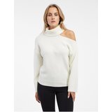 Orsay Creamy women's turtleneck with a slit - Women Cene