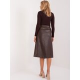 Factory Price Skirt-EM-SD-B9326.64-dark brown | Shoptok.si
