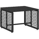  Set vanjskog namještaja s jastukom 5 pcs Crna i Tirkizna | shoptok.hr