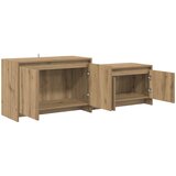  TV komoda 147 x 35 x 50 cm Hrast artisan Prerađeno drvo | shoptok.hr
