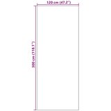  Otirač Crna 120 x 300 cm 100% poliamid | shoptok.hr