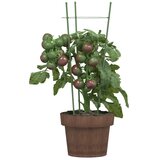  Kolci za vrtne biljke s 3 prstena 5 kom zeleni 45 cm čelični | shoptok.hr