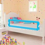vidaXL Posteljno varovalo za otroke 150 x 42 cm modro, (20608971) Cene