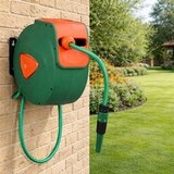 Lean Toys Stenski avtomatski kolut z vrtno cevjo 30 m + 2 m | Shoptok.si