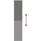 Rolo zavjesa Blackout siva 60x230 cm Širina tkanine 55,7 cm | shoptok.hr