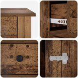Namještaj za kućni kavez Staro drvo 90 x 47,5 x 80 cm | shoptok.hr