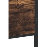 Metalni okvir kreveta bez madraca boja hrasta 193x203 cm | shoptok.hr