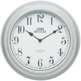Kitchen Craft sivi zidni sat Living Nostalgia Grey ⌀ 25,5 cm Cijene