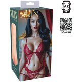 XKIN Seduction Tatiana - realistična umjetna vagina masturbator (natur) | shoptok.hr
