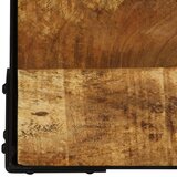 Stolić za kavu od grubog drva manga i čelika 110 cm | shoptok.hr