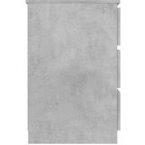  Pisaći stol siva boja betona 140 x 50 x 77 cm konstruirano drvo | Eponuda.com