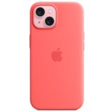 Apple original ovitek Silicon case za iPhone 15 - MagSafe - guava - MT0V3ZM/A Cene