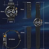 Oukitel BT15 Smart Watch /410mAh/Bluetooth Calls/SpO2,Health Monitoring/Fitness | Eponuda.com