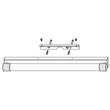 Top Light-LED Kupatilsko osvetljenje za ogledalo TURIA LED/12W/230V IP44 60cm sjajni hrom | Eponuda.com