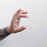 Flexi Nano Full Cover hibridni zaščitnik zaslona z okvirjem za iPhone SE 2020 / iPhone 8 / iPhone 7 | Shoptok.si