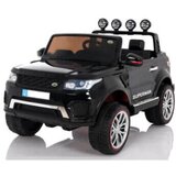  Dečiji auto DVOSED Land Rover Happer 4x4 sa mekim gumama i kožnim sedištem - crni, BJ 601 | ePonuda.com