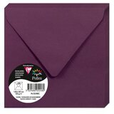 Clairefontaine kuverte Pollen 140x140mm 120gr blackcurrant 1/20 | shoptok.hr