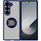 AVIZAR Ohišje s prstanom za Samsung Galaxy Z Fold 6 Integrirana podpora, Modra noč, (5000010417) | Shoptok.si