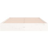  Posteljni okvir bel trden les 150x200 cm 5FT, (20646243) | Shoptok.si
