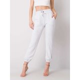 RUE PARIS Sweatpants-RV-DR-6120.03P-light gray | Shoptok.si