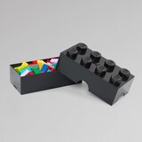 Lego kutija za odlaganje ili užinu, mala (8): crna Cene