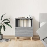 vidaXL Nočna omarica siva sonoma 40x35x50 cm Cene