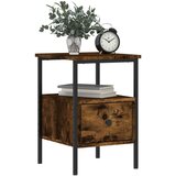  Noćni ormarići 2 kom boja hrasta 34x36x50 cm konstruirano drvo | shoptok.hr