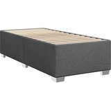  Boxspring krevet s madracem Tamnosiva 90 x 200 cm Tkanina | shoptok.hr