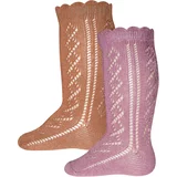 EWERS Čarape svijetlosmeđa / rosé