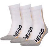 Head Muške sportske čarape 791010001, 3 komada, Bele Cene