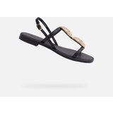 Geox Black women's sandals Maddalusiac - Women's Cijene
