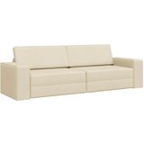  Krevet na razvlačenje Krema 245 x 78 x 77 cm tkanina | shoptok.hr