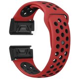  22mm narukvica za Garmin Fenix 5/Garmin Forerunner 935 black/red | Eponuda.ba