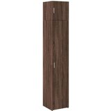 vidaXL Uski ormarić za pohranu smeđa boja hrasta 40x42,5x225 cm drveni | shoptok.hr
